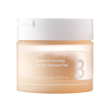 Numbuzin No.3 Radiance Glowing Jumbo Essence Pad 150 ml 70 ea