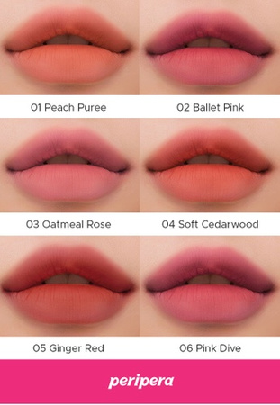 Peripera Ink Mood Matte Tint 05 Ginger Red 4 g