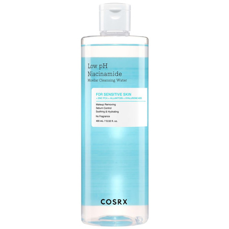 COSRX Low pH Niacinamide Micellar Cleansing Water 400ml - Niacynamidowa woda micelarna