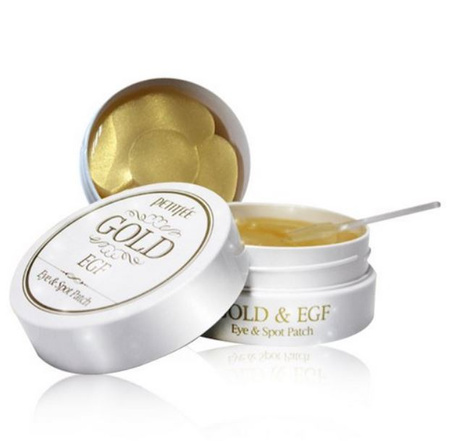 PETITFEE Gold EGF Eye Spot Patch 90 szt - Hydrożelowe płatki pod oczy z ze złotem