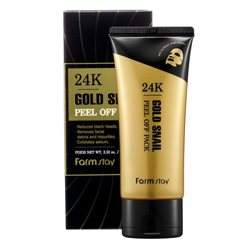FARMSTAY 24K Gold Snail Peel Off Pack 100 ml