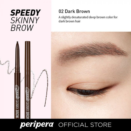 Peripera Speedy Skinny Brow #02 Dark Brown