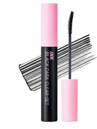 Peripera Ink Black Cara 003 Clear-Set Curling - tusz do rzęs podkręcający