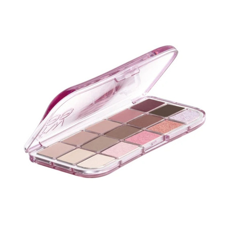 FWEE More mood eyeshadow palette 05 MORE THAN MAUVE 12.6 g - Paleta 15 cieni do powiek