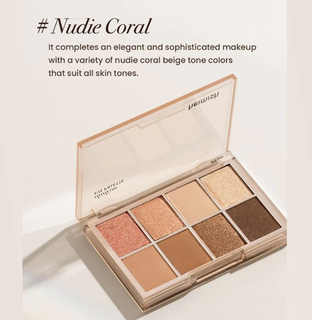 Heimish Dailism Eye Palette Nudie Coral 14g - Paleta cieni do powiek