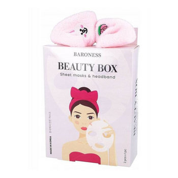 BARONESS Beauty Box Set - headband + 2 masks