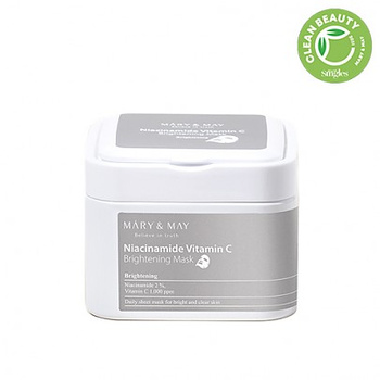 Mary&May Niacinanide Vitamin C Brightening Mask, 30szt
