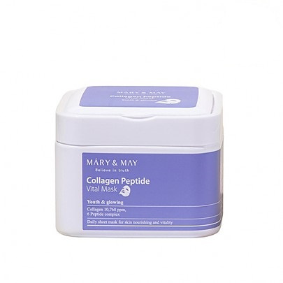 Mary&May Collagen Peptide Vital Mask, 30szt
