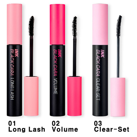 Peripera Ink Black Cara 003 Clear-Set Curling