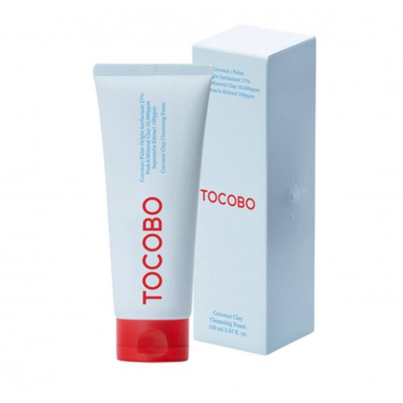 TOCOBO Coconut Clay Cleansing Foam 150ml - Pianka oczyszczająca