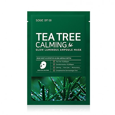 SOME BY MI Tea Tree Calming Glow Luminous Ampoule Mask 25 g