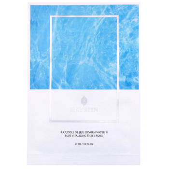 HAYEJIN Cuddle of Jeju Oxygen Water Blue Vitalizing Sheet Mask 25ml - Nawilżająca Maseczka w Płachcie