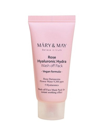 Mary&May Rose Hyaluronic Hydra Wash off Pack 30g