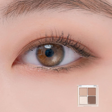 rom&nd Better Than Eyes 01 Dry Willow Flower, 7g - Paleta cieni do powiek