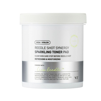 VT Cosmetics Reedle Shot Synergy Sparkling Toner Pad 80 ea