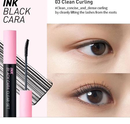 Peripera Ink Black Cara 003 Clear-Set Curling