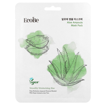 EcoBe Aloe Ampoule Mask Pack 25ml