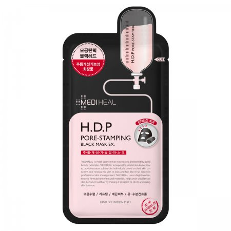 MEDIHEAL H.D.P Pore-Stamping Black Mask 25ML