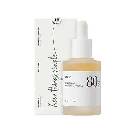 ANUA Heartleaf 80% Ampoule 30ml