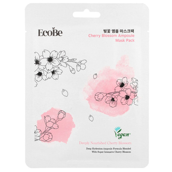 EcoBe Cherry Blossom Ampoule Mask Pack 25ml