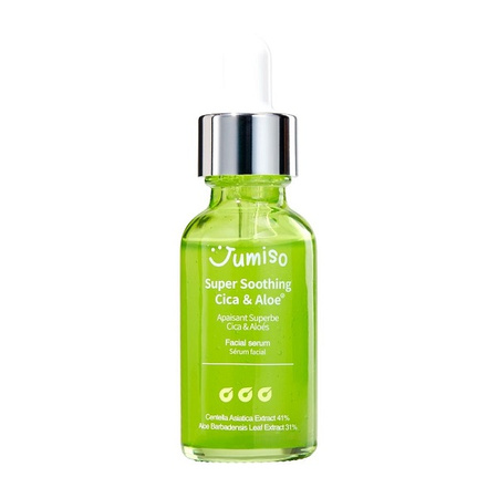 Jumiso Super soothing Cica Aloe facial serum 30ml - Łagodzące serum do twarzy