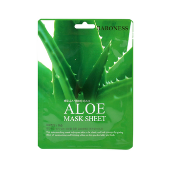 BARONESS Aloe Mask Sheet, 21g - Maska w płachcie z ekstraktem z aloesu