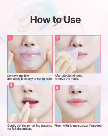 PETITFEE Aura Quarts Lip Mask 1ea