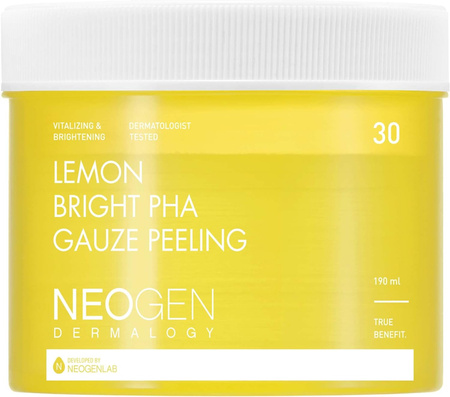 NEOGEN - Lemon Bright PHA Gauze Peeling, 190ml/30EA