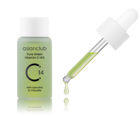Asian Club - Pure Green Vitamin C 14%, 15ml