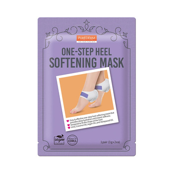 PUREDERM One-Step Softening Mask, 1 pair (2x3g)