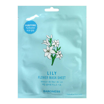BARONESS Lilly Flower Mask Sheet,21g