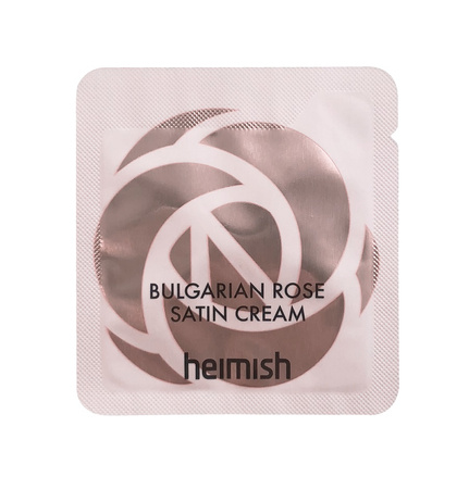 Heimish Bulgarian rose satin cream sample