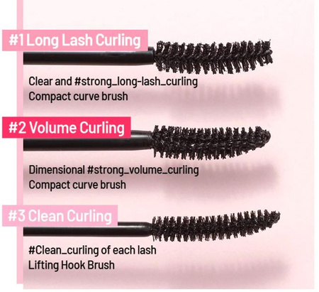 Peripera Ink Blackcara 001 Long Setting