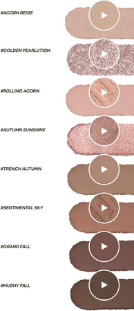 Peripera All Take Mood Like Palette 13 Fall in Acorn