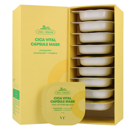 VT Cosmetics Cica Vital Capsule Mask 10 pcs