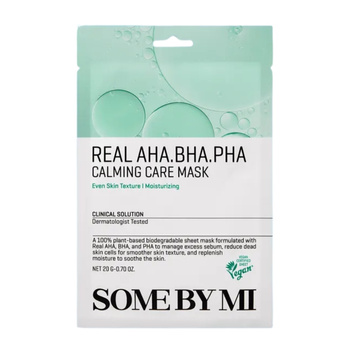 SOME BY MI Real Aha Bha Pha Calming Care Mask 20 g