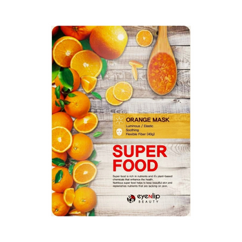 EYENLIP Orange Mask Sheet 23 ml - Maska o działaniu kojącym, uelastyczniającym i rozświetlającym