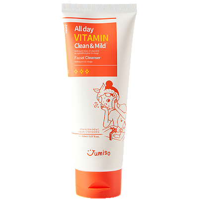 Jumiso All day Vitamin Clean Mild Facial Cleanser 150ml - Delikatny żel do mycia twarzy