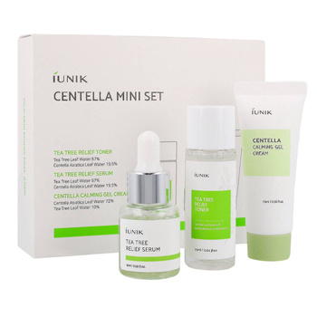 iUNIK - Centella Mini Set (Toner + Serum + Cream)