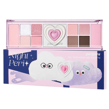 Peripera All Take Mood Like Palette 04 Cool Blush (Night Peri)