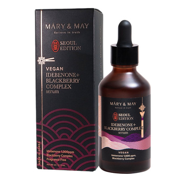 Mary&May Seoul Edition Vegan Idebenone+Blackberry Complex Serum 80 ml - serum antyoksydacyjne