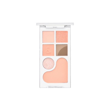 rom&nd Bare Layer Palette 01 Apricot Mood 14 g