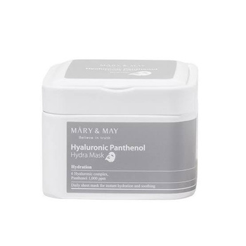 Mary&May Hyaluronic Panthenol Hydra Mask 30szt - Łagodząco-nawilżające maseczki na płachcie
