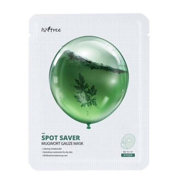 ISNTREE Spot Saver Mugwort Gauze Mask, 23g