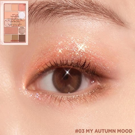Peripera All Take Mood Technique Palette #03 My Autumn Mood - Paleta cieni do powiek