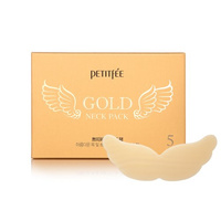 PETITFEE Gold neck pack 10g - Hydrożelowa maska na szyję