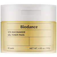 BIODANCE - Vita Niacinamide Gel Toner Pad 60 szt - rozjaśniające płatki do twarzy