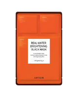 JAYJUN Real Water Brightening Black Mask 25ml - Maseczka w płachcie