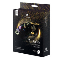 PAX MOLY - 7 Days Luxury Masks, 7 x 25ml - Zestaw masek w płachcie na 7 dni