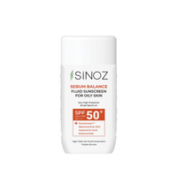 Sinoz - Sebum Balance Fluid Sunscreen for Oily Skin SPF50+ / PA++++, 50ml -  Emulsja Przeciwsłoneczna dla Skóry Tłustej SPF50+ / PA++++